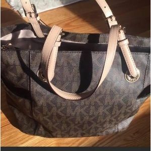 Michael Kors Logo Tote Bag